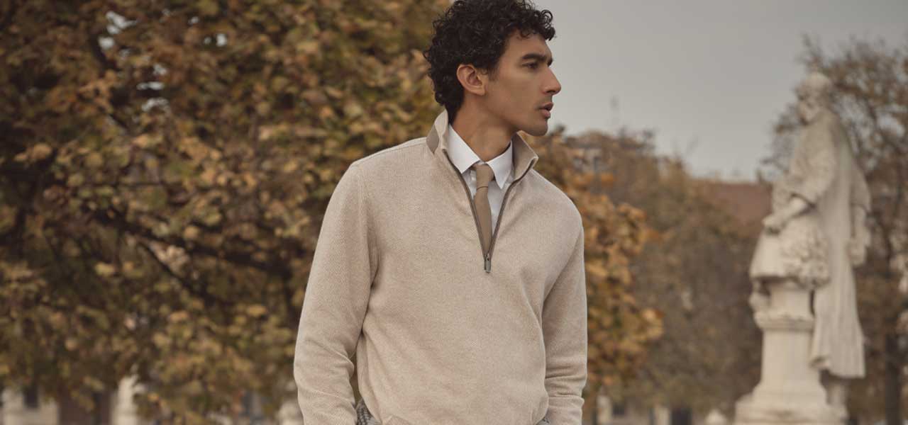 Bugatti Half Zip Pullover – Winter 2025 Collectie Bugatti Bomberjack - Tijdloze Stijl en Luxe Comfort